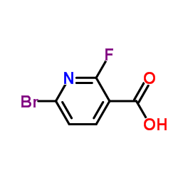 6-BroMo-2-fluoronicotinic acid structure