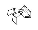 Cobalt, [(1,2,5,6-h)-1,5-cyclooctadiene](h5-2,4-cyclopentadien-1-yl)- Structure