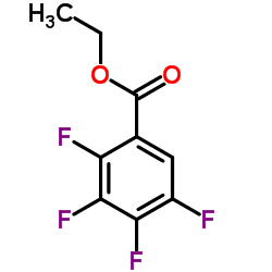 2,3,4,5-四氟苯甲酸乙酯结构式