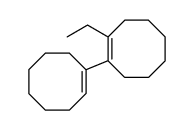 2-ethyl-1,1'-bi(1-cycloocten-1-yl) Structure