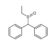 diphenylmethyl ethyl sulfoxide结构式