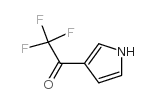 2,2,2-三氟-1-(1H-吡咯-3-基)乙酮结构式