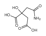 citric acid α-amide Structure