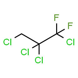 Tetrachlorodifluoropropane结构式