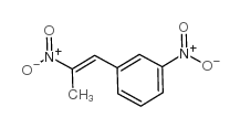 1-(3-nitrophenyl)-2-nitropropene structure