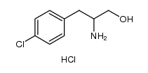 4-Chlorophenylalaninol Hydrochloride Structure