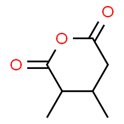 2H-PYRAN-2,6(3H)-DIONE, DIHYDRO-3,4-DIMETHYL-结构式