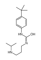 1-(4-叔丁基苯基)-3-(3-(异丙基氨基)丙基)脲结构式