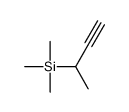 but-3-yn-2-yl(trimethyl)silane Structure