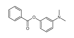 3-(dimethylamino)phenyl benzoate结构式