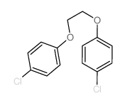Benzene,1,1'-[1,2-ethanediylbis(oxy)]bis[4-chloro- (9CI) Structure