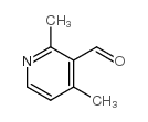 2,4-二甲基-3-吡啶甲醛结构式