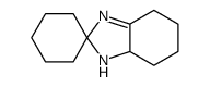 2,4,5,6,7,7a-Hexahydro-1H-benzimidazole-2-spiro-1'-cyclohexane Structure