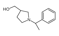 ((S)-1-((S)-1-苯乙基)吡咯烷-3-基)甲醇结构式
