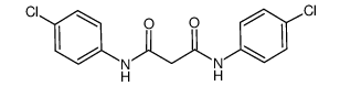 N,N''-BIS-(4-CHLORO-PHENYL)-MALONAMIDE Structure