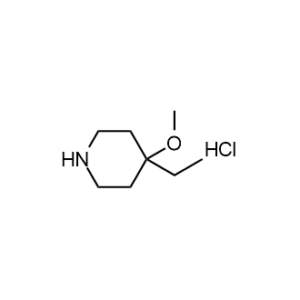 4-Ethyl-4-methoxy-piperidine;hydrochloride Structure
