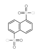 1,5-Naphthalenedisulfonyldichloride Structure