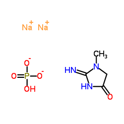 磷酸肌酸酐二钠盐结构式