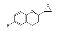 6-fluoro-2-[(2R)-oxiran-2-yl]-(2R)-3H,4H-chromane Structure