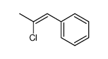 (2Z)-2-chloro-1-phenyl-1-propene结构式