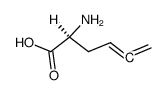 (S)-2-amino-4,5-hexadienoic acid picture