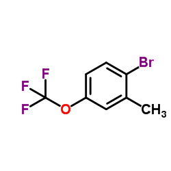 1-溴-2-甲基-4-三氟甲氧基苯结构式