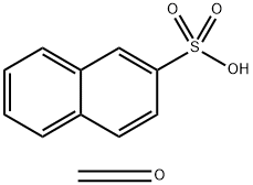 Formaldehyde-2-naphthalenesulfonic acid condensate Structure