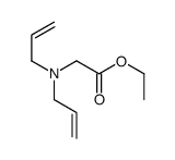 ethyl 2-[bis(prop-2-enyl)amino]acetate结构式
