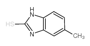 2-巯基-5-甲基苯并咪唑结构式
