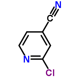 2-Chloro-4-cyanopyridine structure