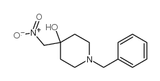 1-Benzyl-4-(nitromethyl)piperidin-4-ol Structure