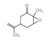 (1alpha,4alpha,6alpha)-(+)-1-Methyl-4-(1-methylvinyl)-7-oxabicyclo(4.1.0)heptan-2-one picture