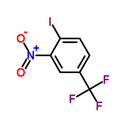3-硝基-4-碘三氟甲苯结构式