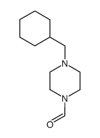 4-(cyclohexylmethyl)piperazine-1-carbaldehyde Structure