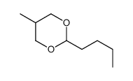 2-butyl-5-methyl-1,3-dioxane Structure