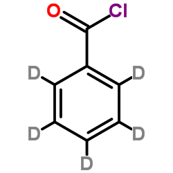 苯甲酰氯-D5结构式