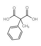 methylphenylmalonic acid Structure