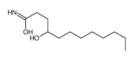 4-hydroxydodecanamide Structure
