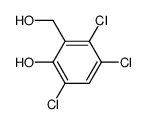 2,3,5-trichloro-6-hydroxy-benzyl alcohol结构式