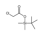 叔丁基二甲基硅基氯乙酸酯结构式