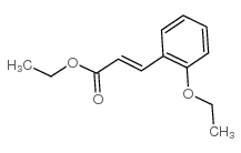 2-乙氧基肉桂酸乙酯结构式