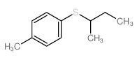 1-butan-2-ylsulfanyl-4-methyl-benzene Structure