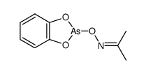 Propan-2-one O-benzo[1,3,2]dioxarsol-2-yl-oxime Structure