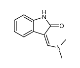 3-[(Dimethylamino)methylene]-2-indolinone结构式