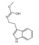 methyl N-[2-(1H-indol-3-yl)ethyl]carbamate结构式