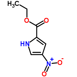 4-硝基吡咯-2-甲酸乙酯结构式