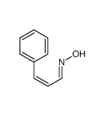 N-[(Z)-3-phenylprop-2-enylidene]hydroxylamine结构式