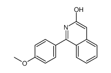 1-(4-methoxyphenyl)-2H-isoquinolin-3-one结构式