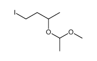 1-iodo-3-(1-methoxyethoxy)butane Structure