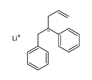 lithium,1-phenylpent-4-en-2-ylbenzene结构式